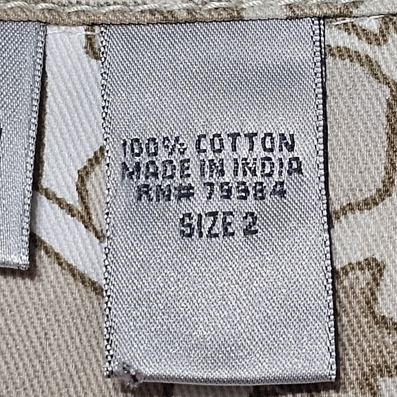 Women’s Chico’s Shacket Size 2 100% Cotton Button Front Jacket with Pockets - Picture 13 of 15